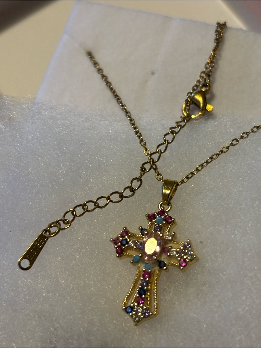 Cross Faith Pendant Necklace